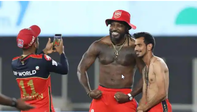 Photo of IPL 2021, PBKS vs RCB: Competition for showing body between Chris Gayle and Yuzvendra Chahal after match